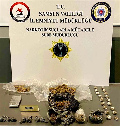 Samsun’da narkotik uygulaması: 23 kişi yakalandı